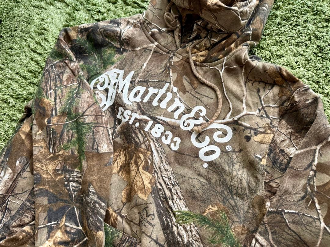 【新品】激レア Martin Realtree リアルツリー コラボ パーカー
