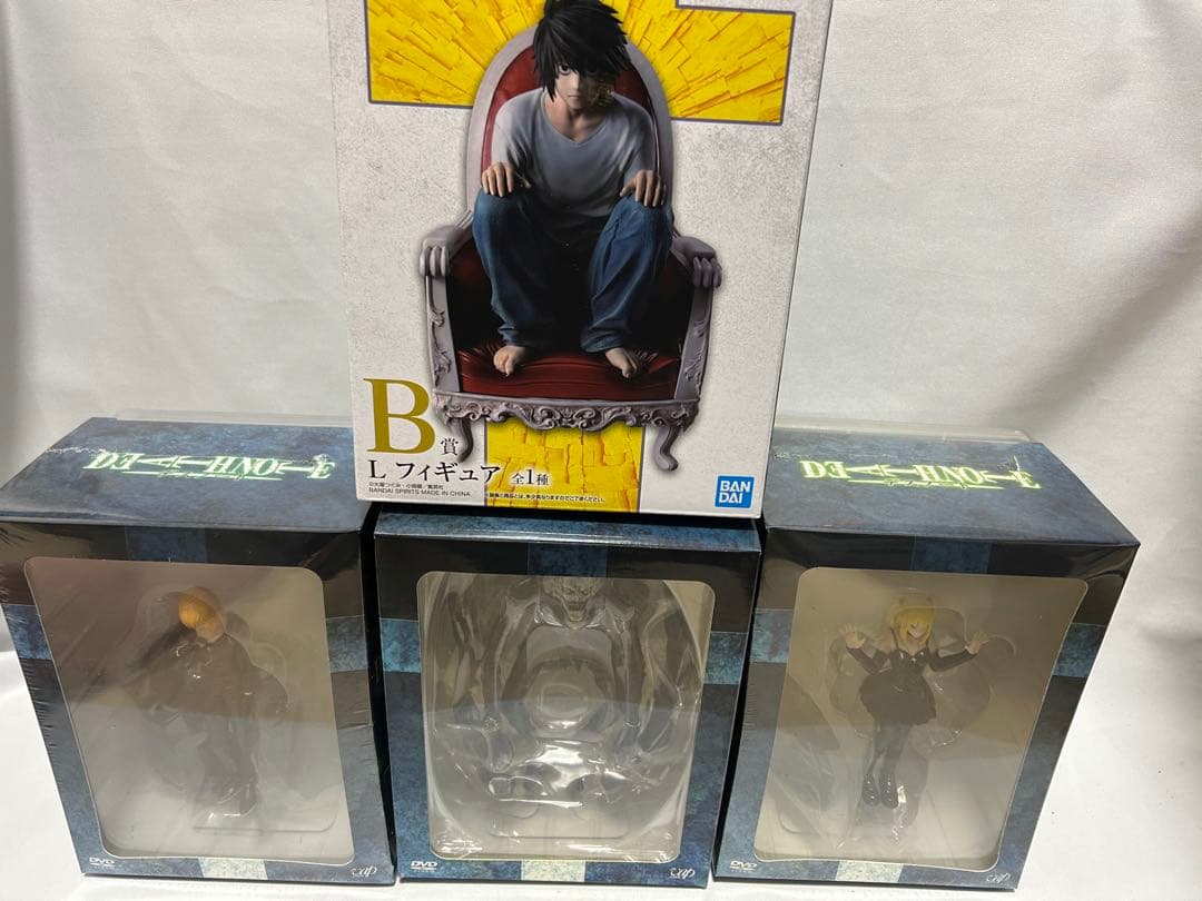 デスノート 一番くじ　フィギュア　B賞　L 弥海砂　メロ　リューク