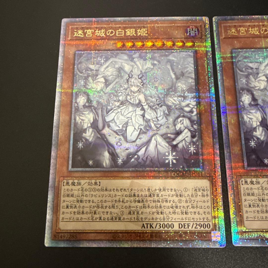 迷宮城の白銀姫　絵違い 25th シク　2枚セット
