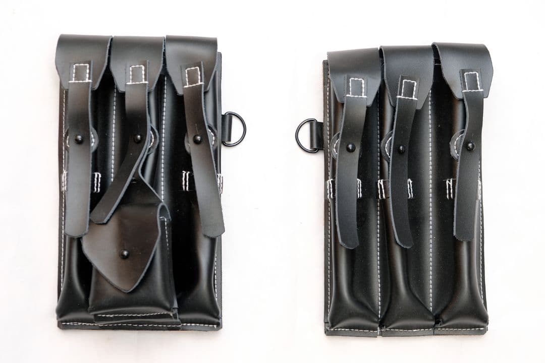 MP38/40 マガジンパウチ左右セット ソフトレザーレプリカ