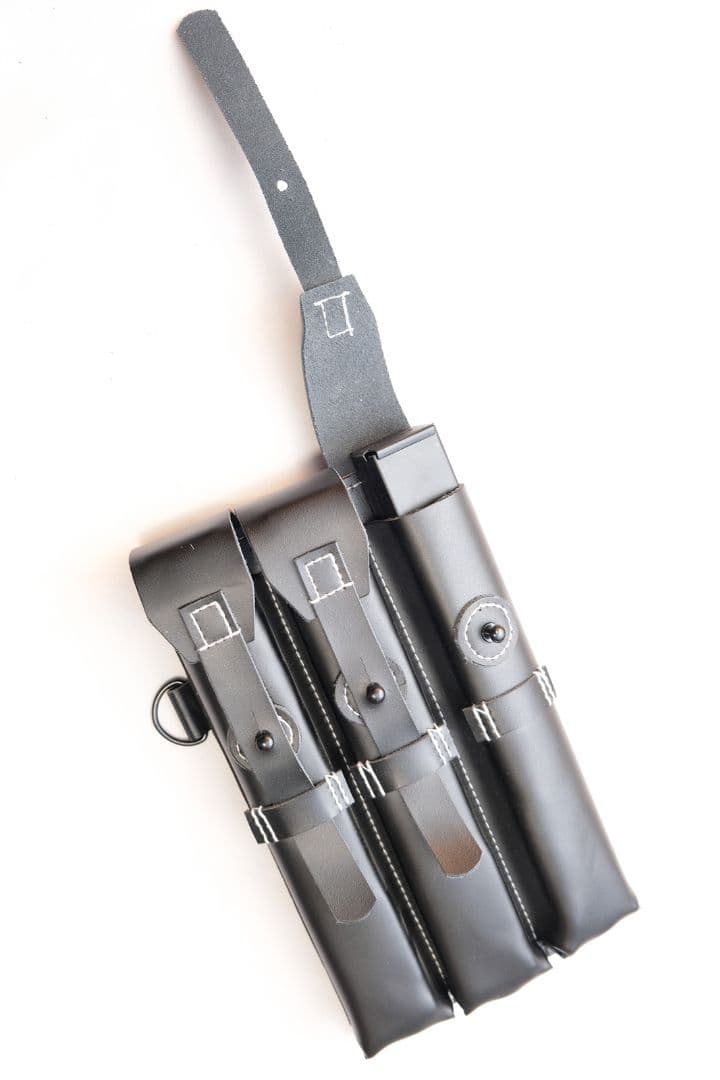 MP38/40 マガジンパウチ左右セット ソフトレザーレプリカ