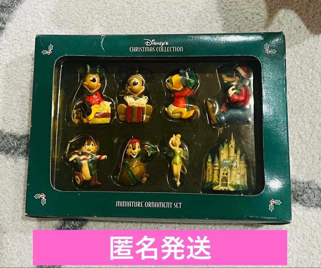 未開封　ディズニー　クリスマスコレクション　オーナメント　希少　レア　レトロ