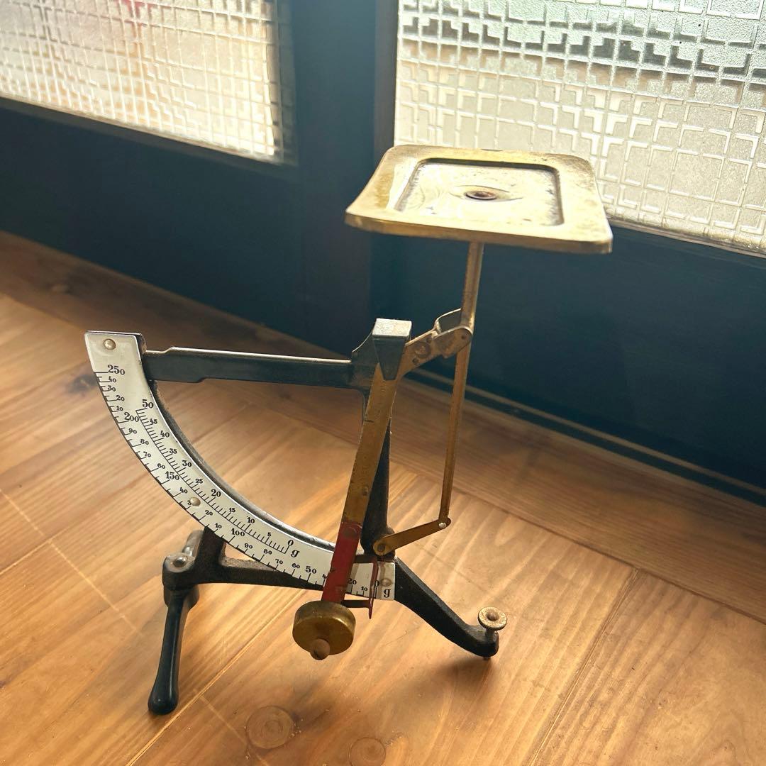 アンティーク　レタースケール　秤　オランダ　ドイツ