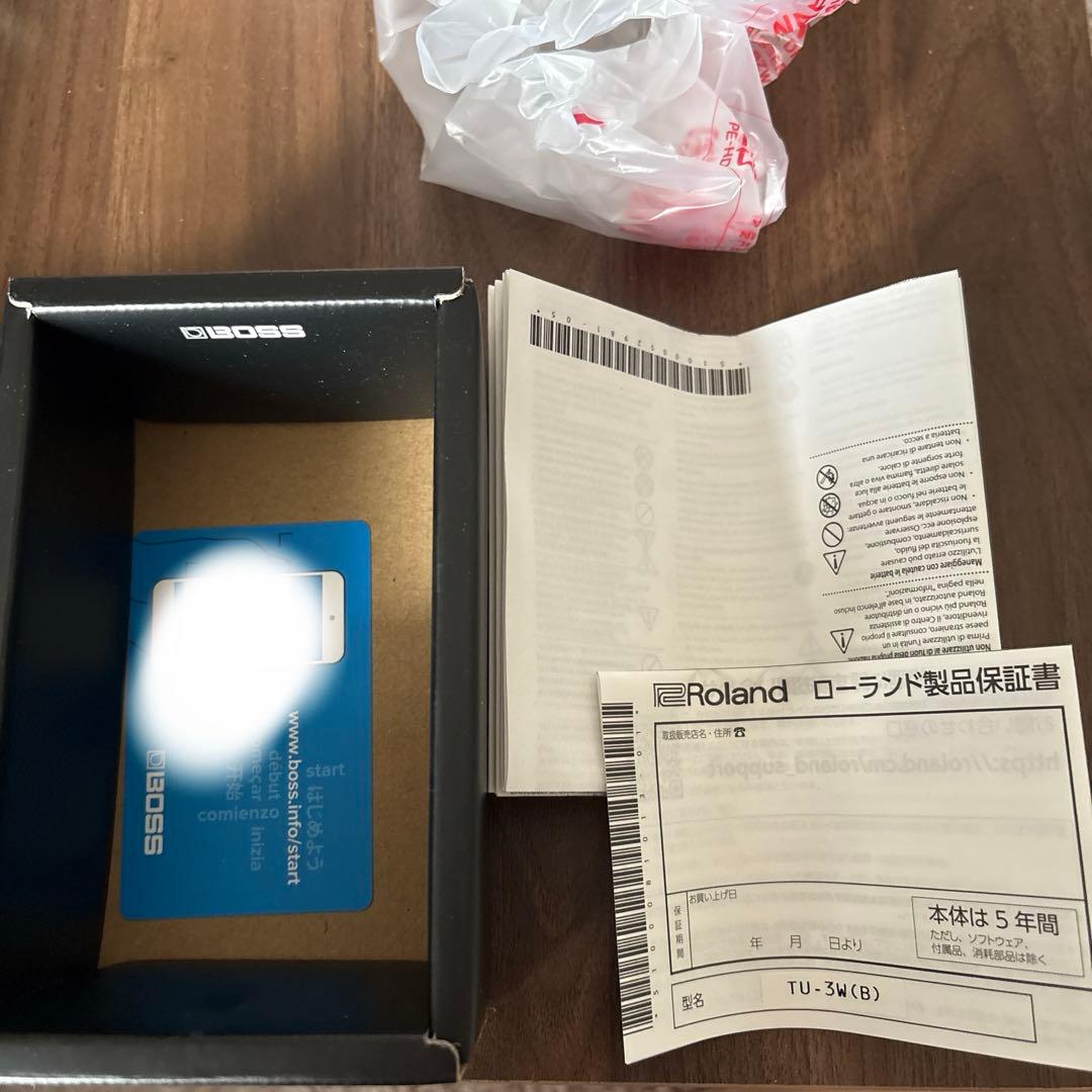 BOSS TU-3W クロマチックチューナー エフェクター