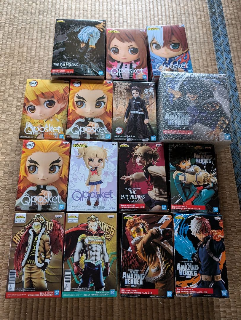 ゆ*や様 ヒロアカ　鬼滅の刃　フィギュアまとめうり