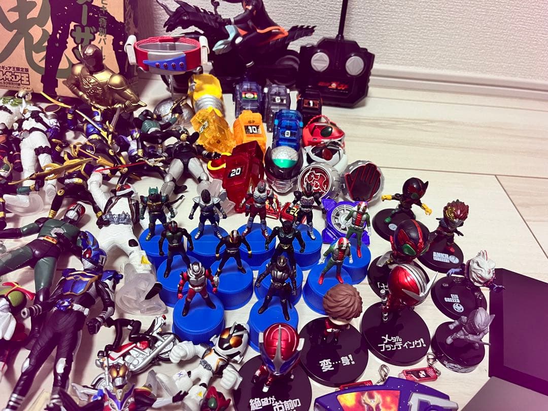 【大量】　仮面ライダー　まとめ売り　食玩　ガチャ　創絶　フィギュア　平成　HDM