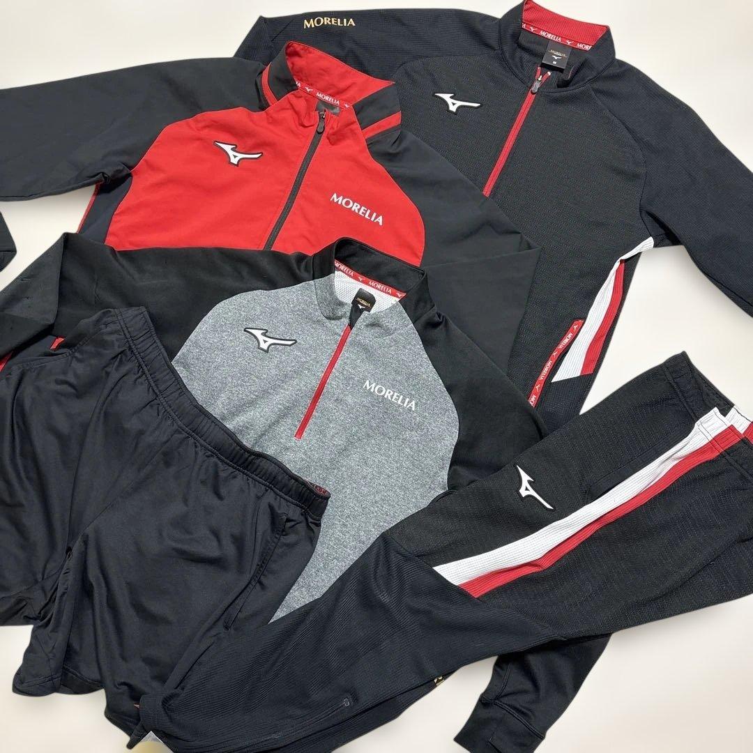 Mizuno Morelia ジャージ 上下セット他、全5点まとめ売り　M.L