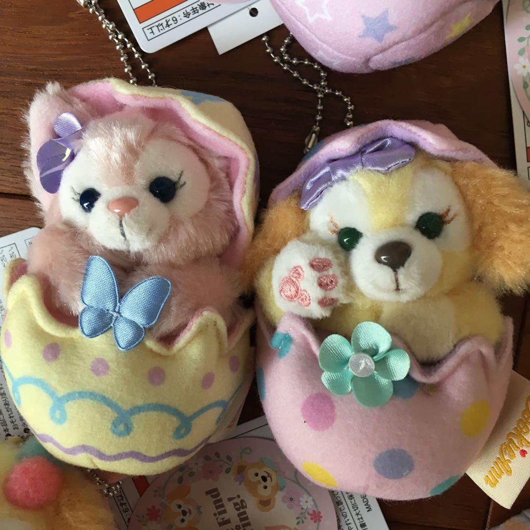 ディズニーシーカムファインドスプリング ぬいぐるみバッジ　チャーム　全種セット