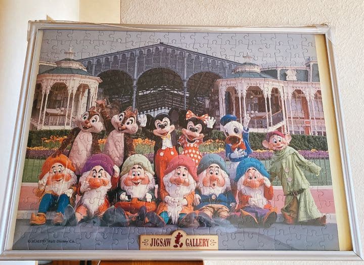東京ディズニーランド84年開園当時の写真パズル