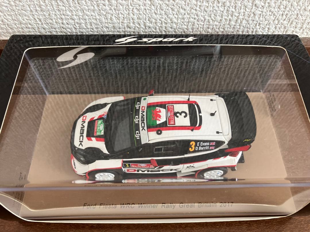 1/43 Ford Fiesta WRC 2017 E.エバンス 優勝マシン