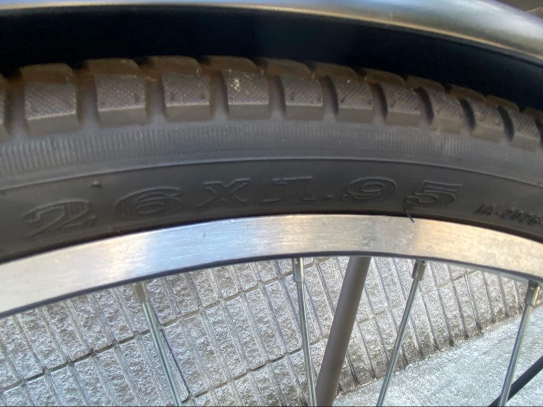 【引き取り限定】丸石サイクル グラウス 26インチ ビーチクルーザー