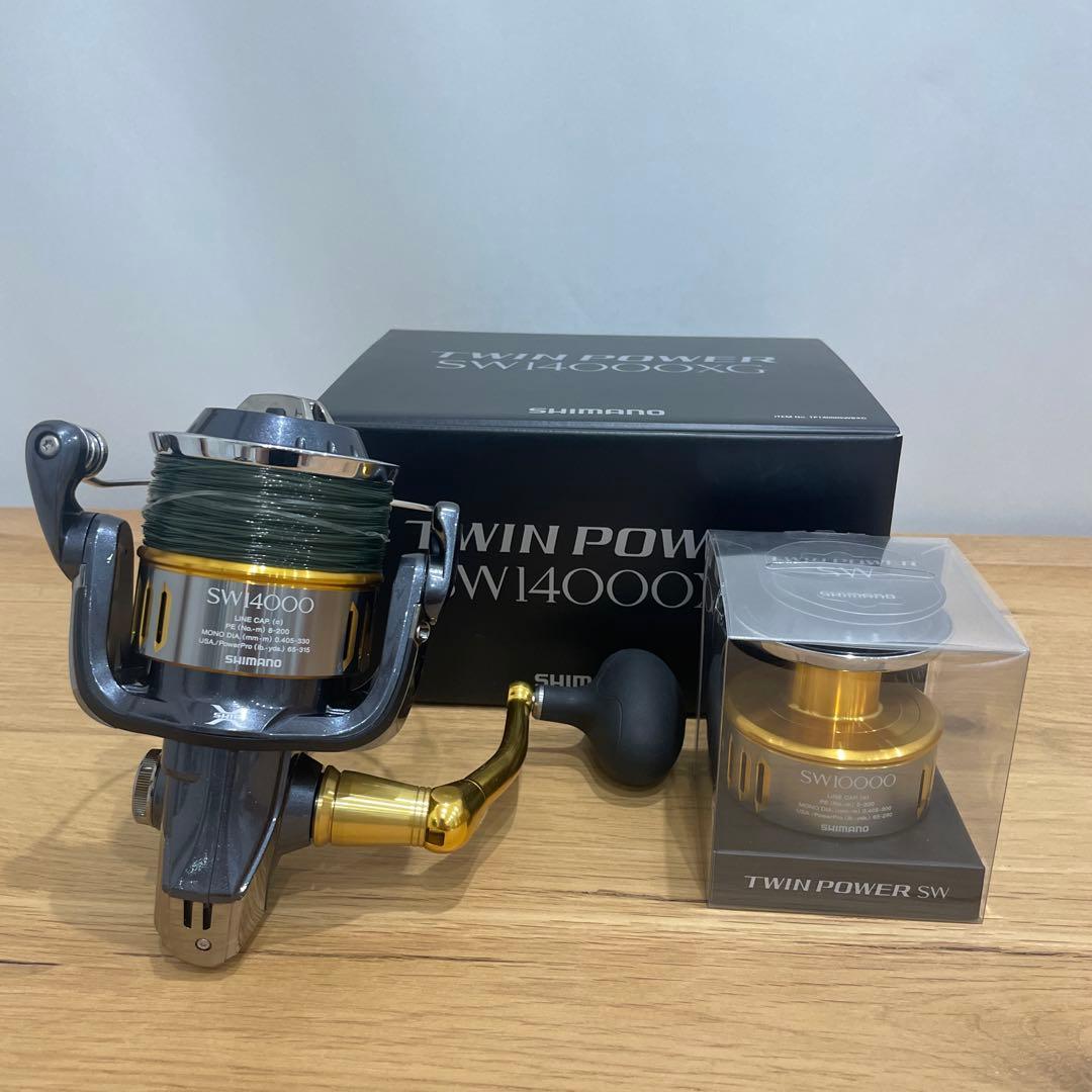 シマノ ツインパワー SW14000XG 10000番スプールセット
