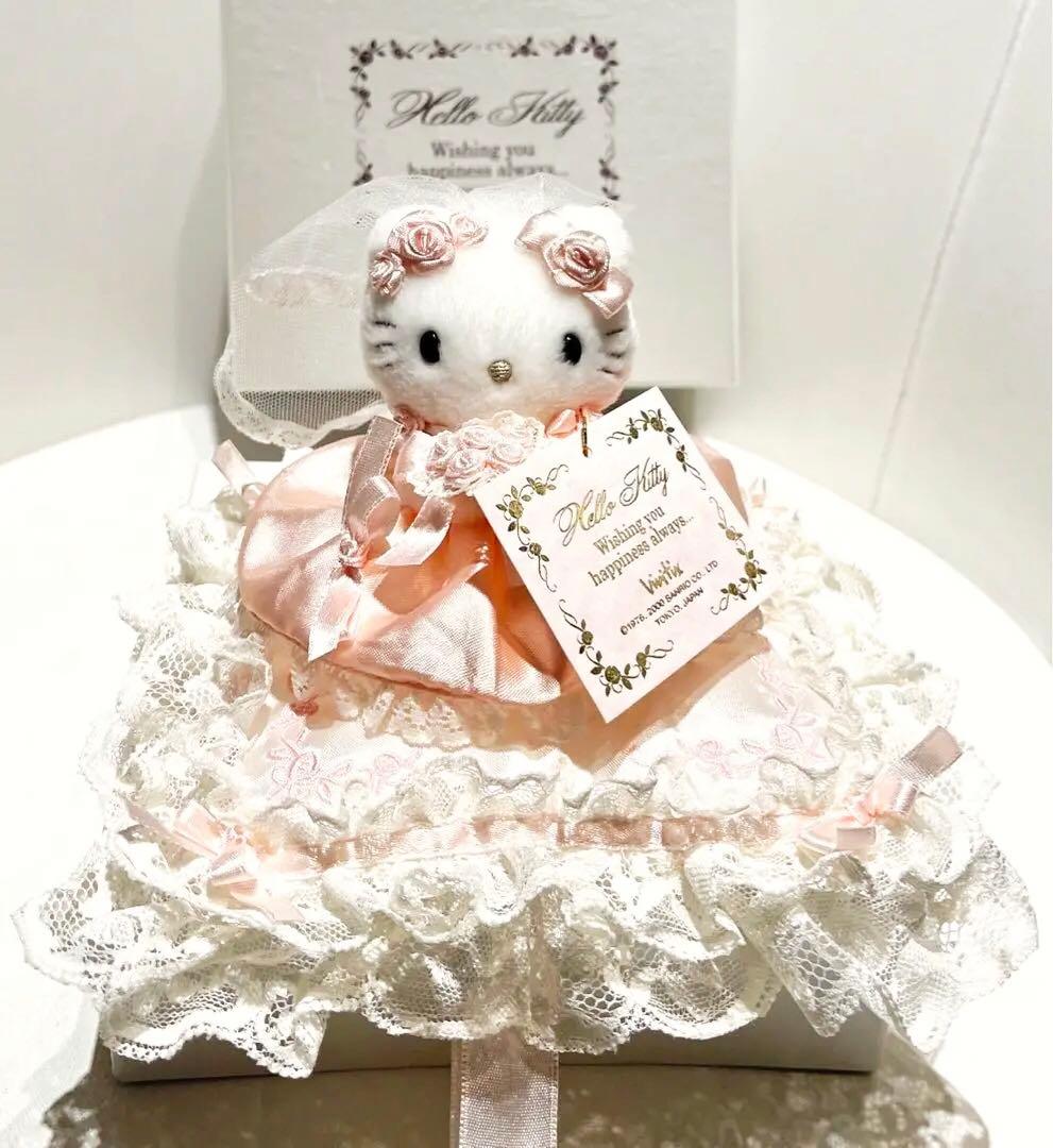 ハローキティ ウエディング ドール リングピロー Vivitix 新品タグ付き