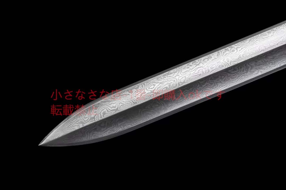 大夏竜雀瓦面模様剣  古兵器 武具 刀装具 日本刀 模造刀 居合刀