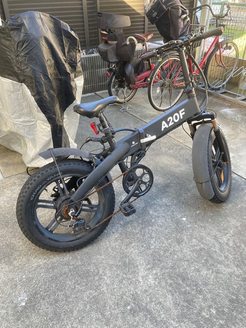 A20F 電動アシスト自転車 マットブラック　ジャンク品