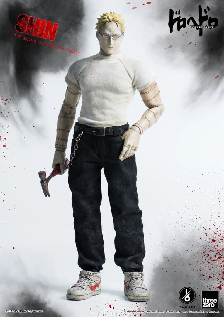 新品　threezero ドロヘドロ 1/6 心 フィギュア