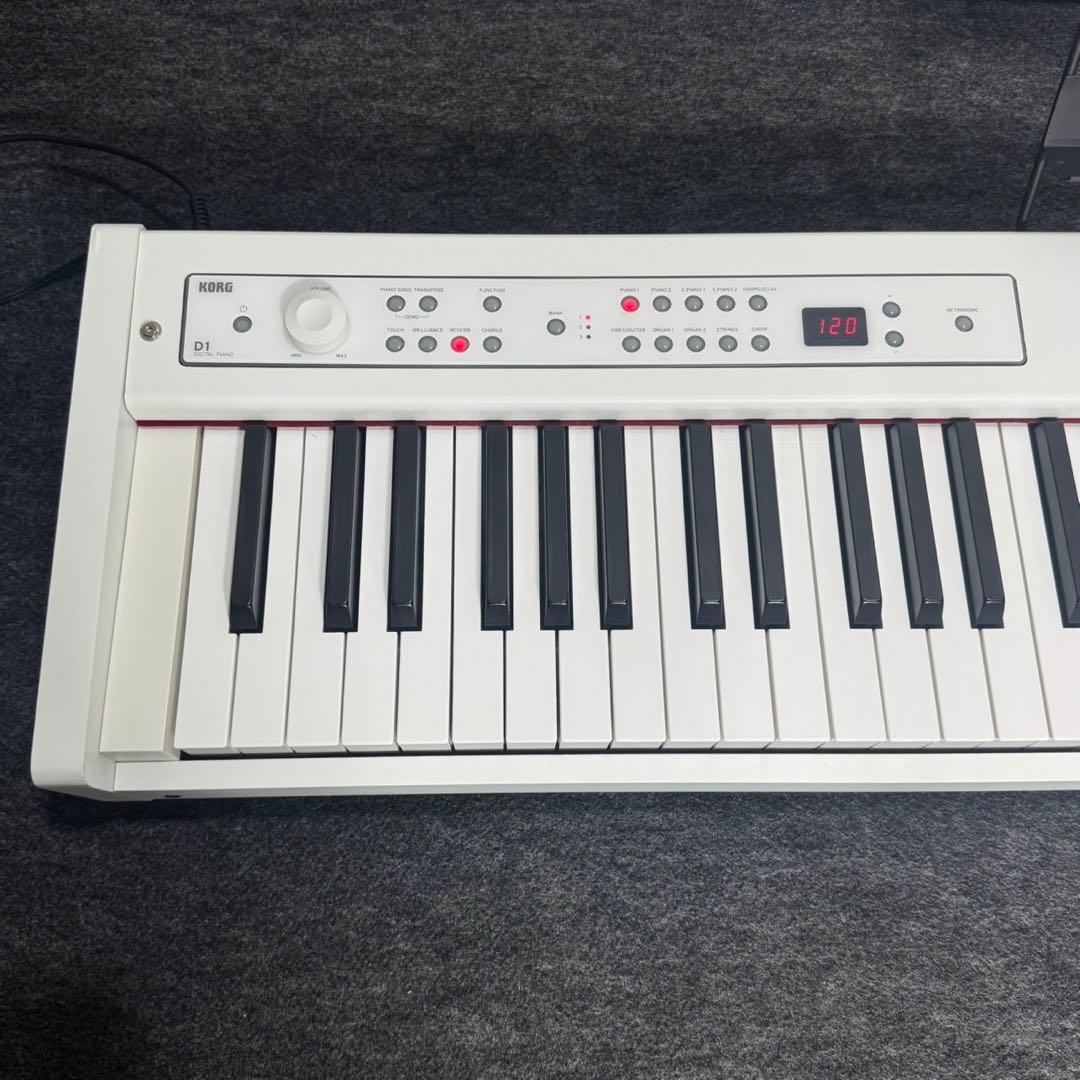 KORG 電子ピアノ キーボード D1 2020年製 ケース付き d5206