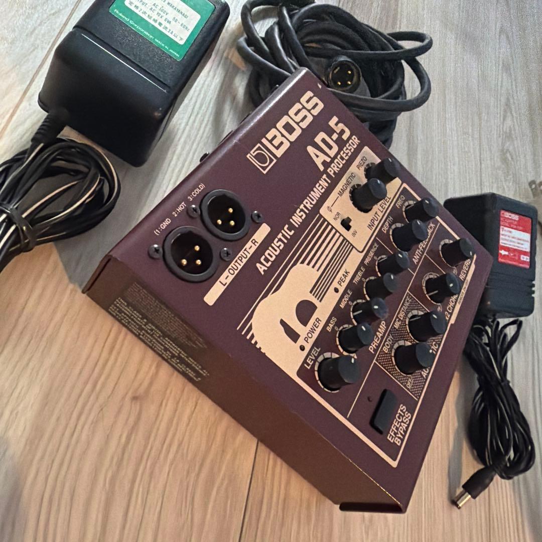 BOSS AD-5 アコースティック用プリアンプ