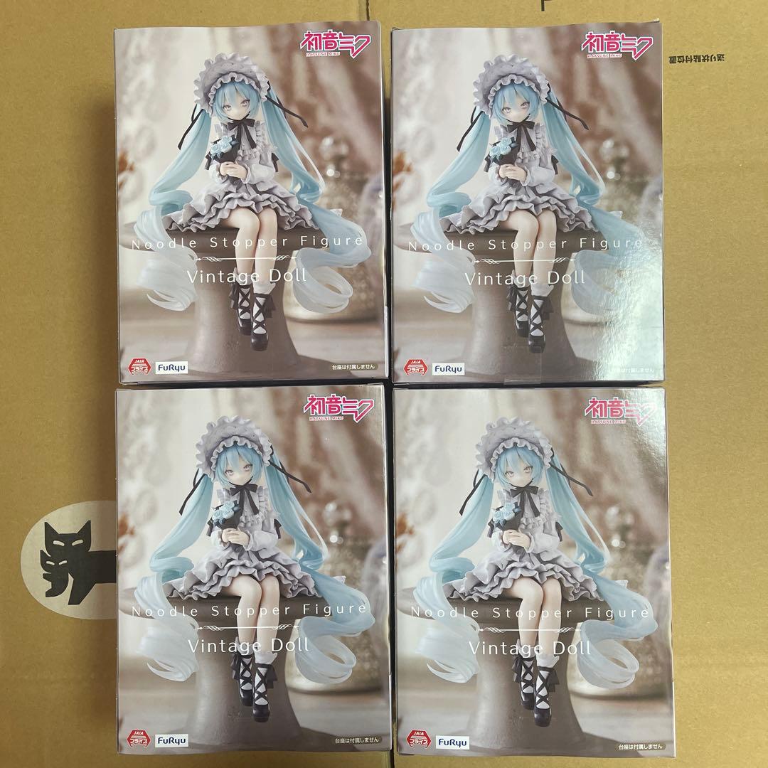 初音ミク ぬーどるストッパーフィギュア ヴィンテージドール　4点セット
