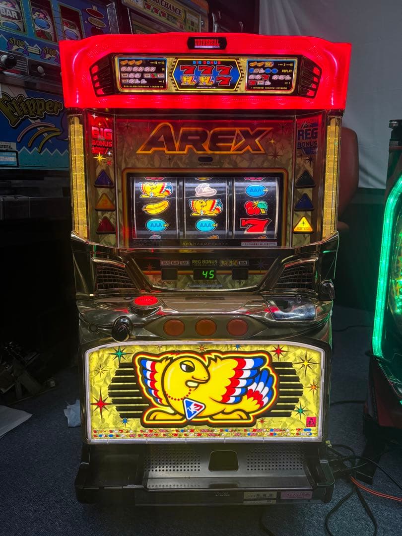 パチスロ実機　アレックス