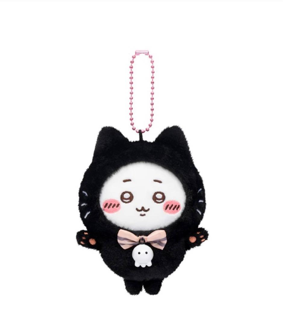 ちいかわ　ハロウィン　黒猫　ピザ　マスコット　5体　セット