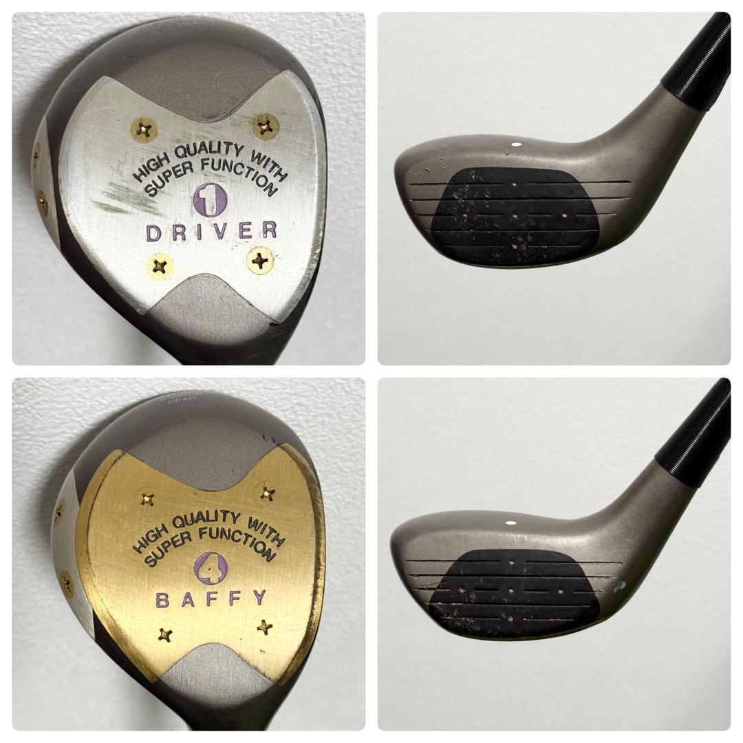 Maciena 統一 初心者 レディース ゴルフクラブセット ハーフセット 一式