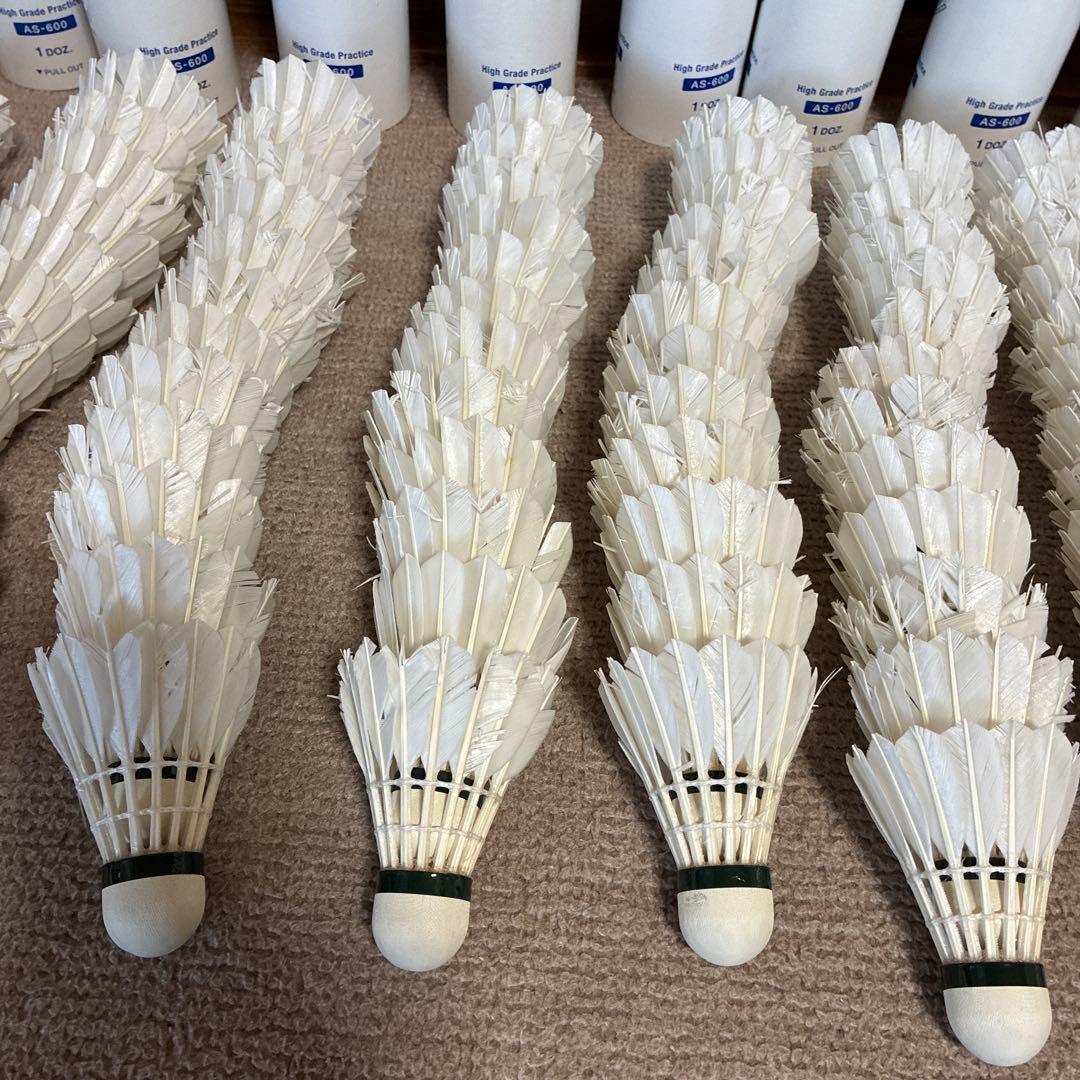 送料無料　バドミントン　羽　120個　10本　YONEX　600 3番　4番