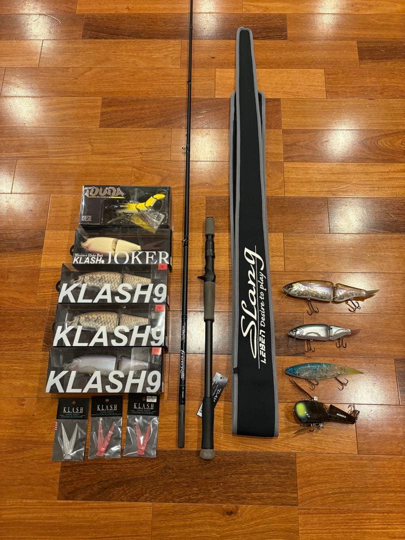 スラングslang DRT KLASH9KLASH Jokerルアーロッドセット