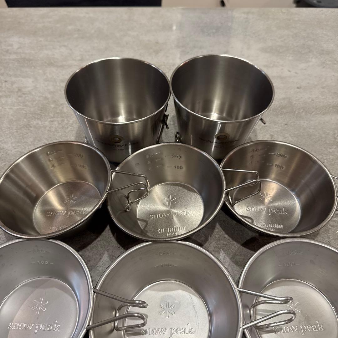 スノーピーク　シェラカップまとめ