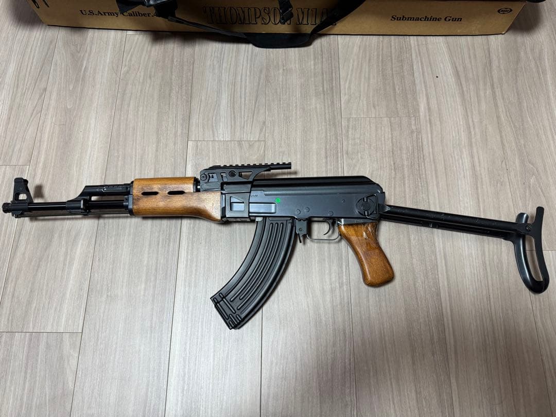 AK47M 電動ガン 予備マガジン　ケース　レッドサイト