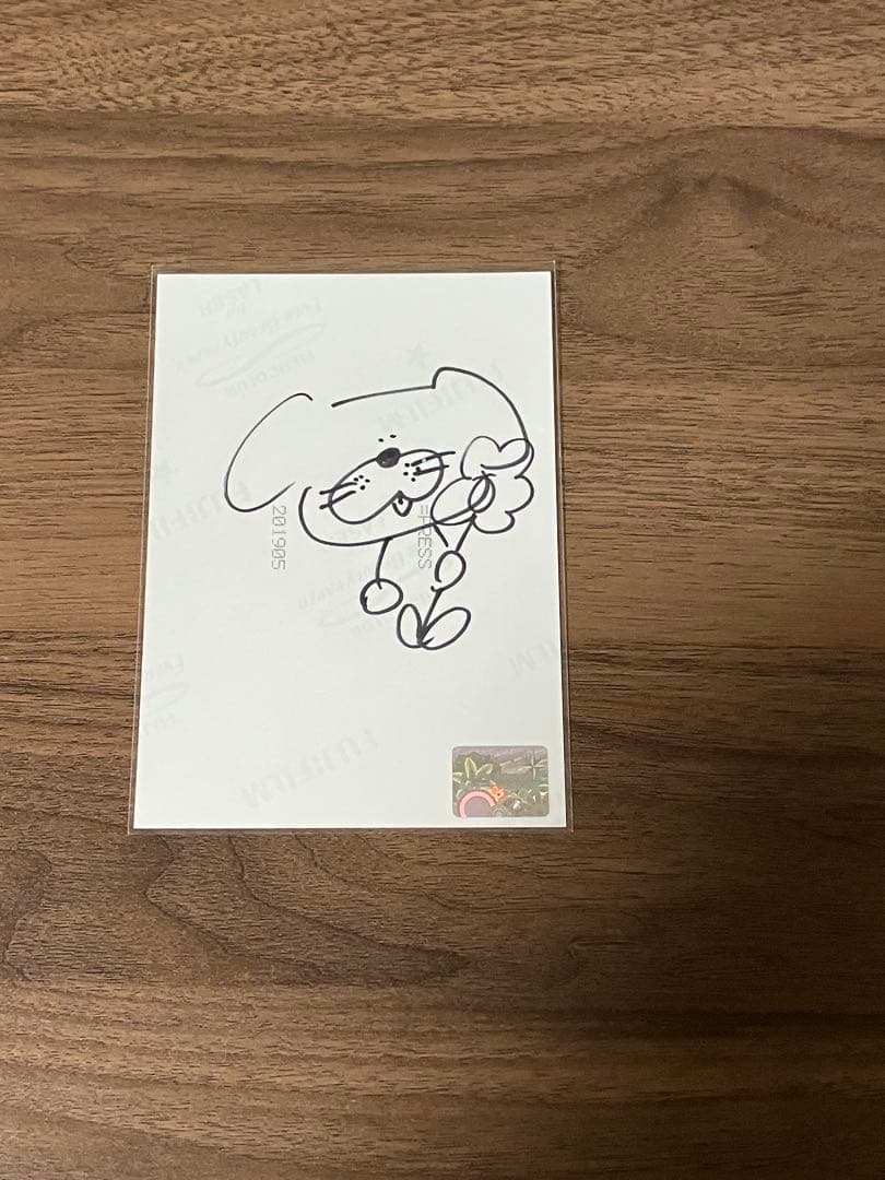 イコプレ 直筆 生写真 イコラブ 裏コメ 大場花菜　⑤