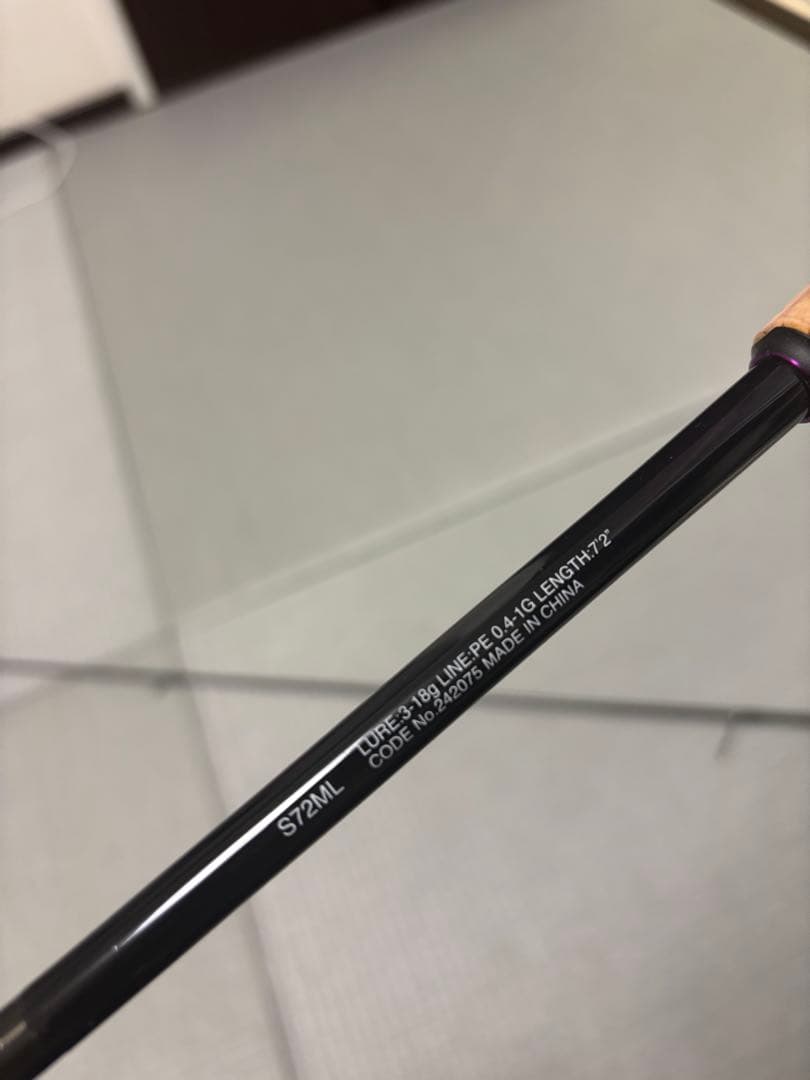 シマノ　ブレニアスエクスチューン　S72ML チニング　ブレニアス