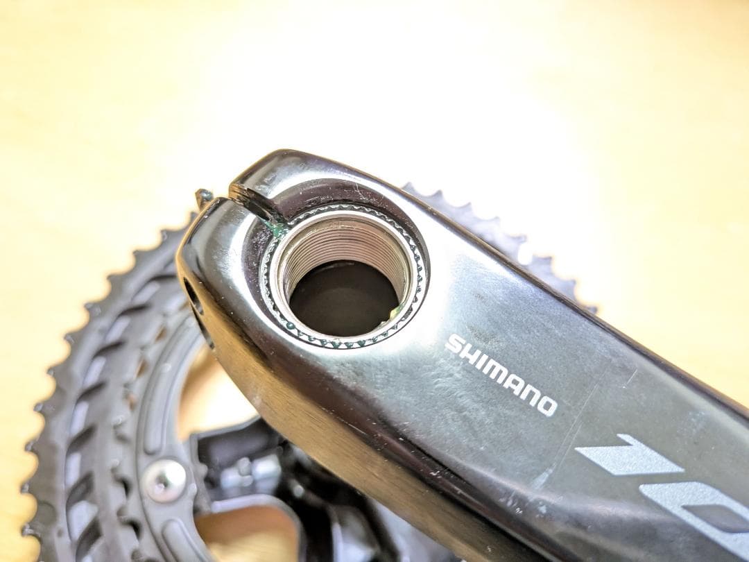 未使 シマノ FC-R7100 105 クランク 170mm 50-34 12s