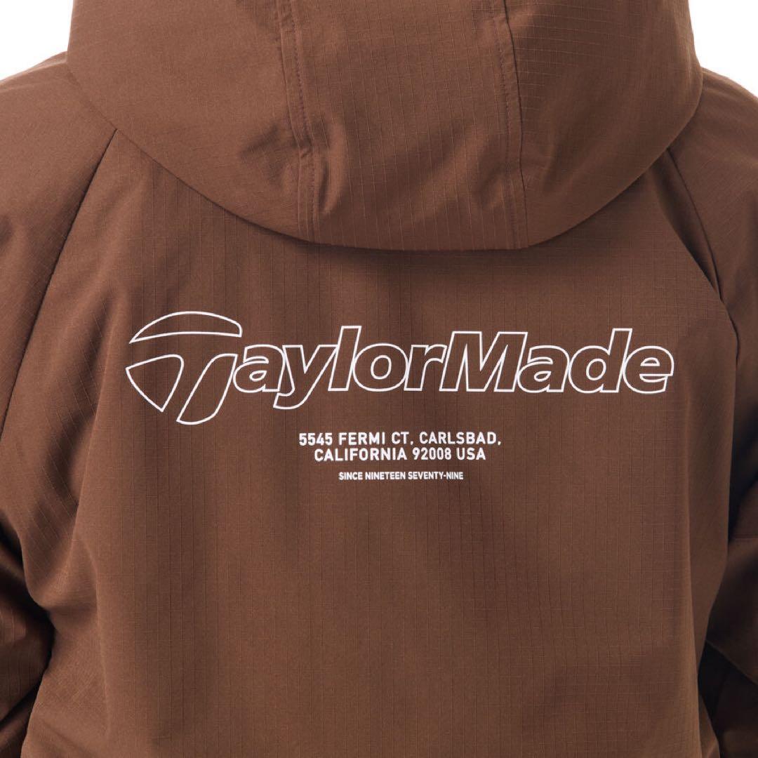 TaylorMade アウター　ブラウン ジャケット フード付き