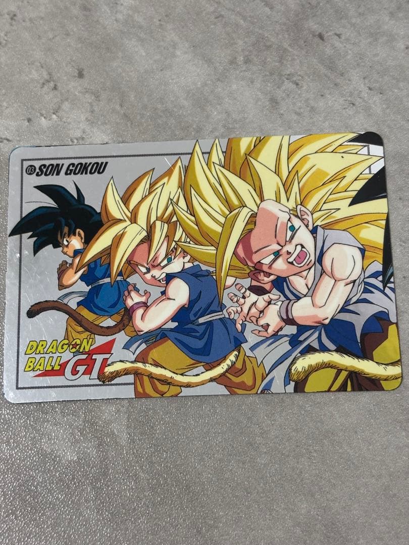 ドラゴンボールGT 2枚組　カード