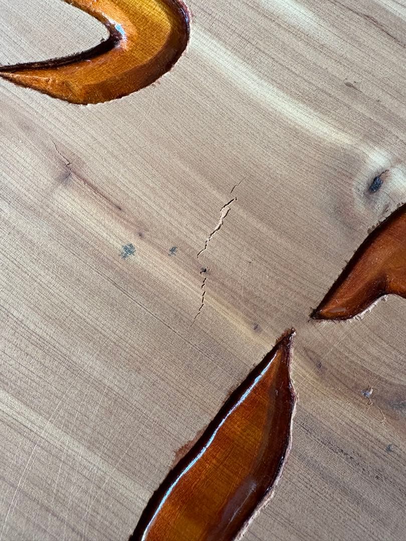 【和敬清寂】木製彫刻文字装飾品【茶道用に】