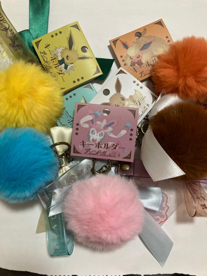 【値下げ】イーブイコレクション キーホルダー5種