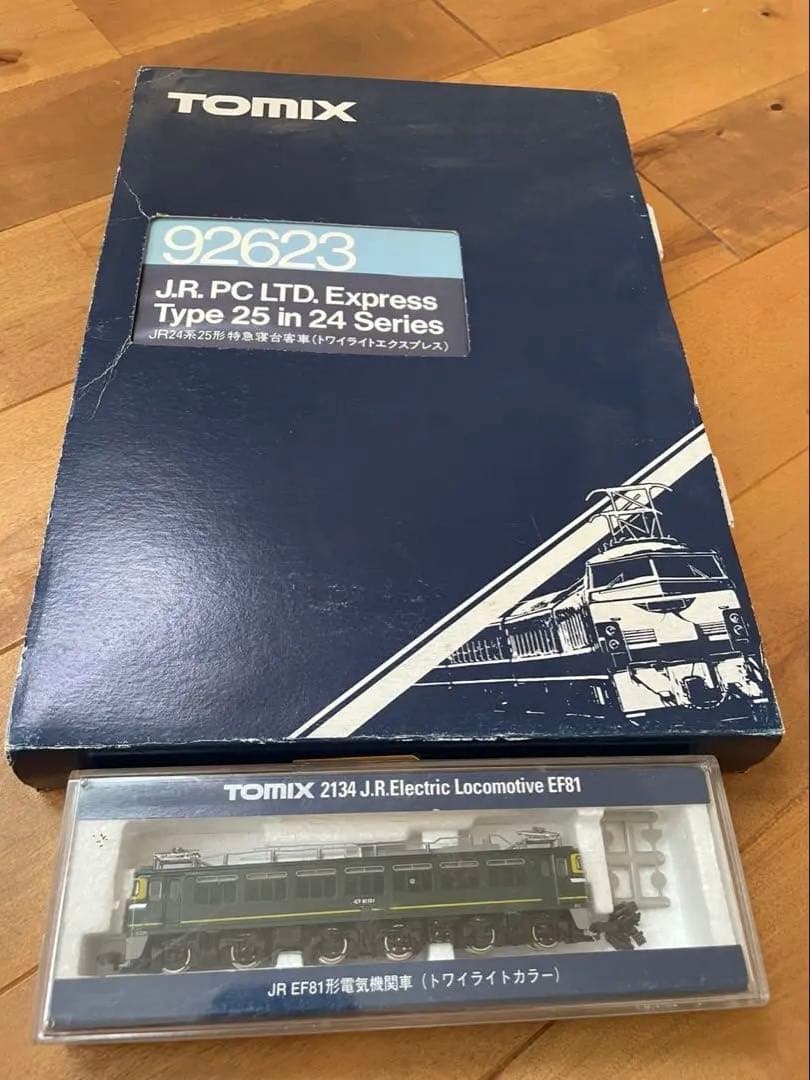 TOMIX JR トワイライトエクスプレス 客車 機関車セット Nゲージ