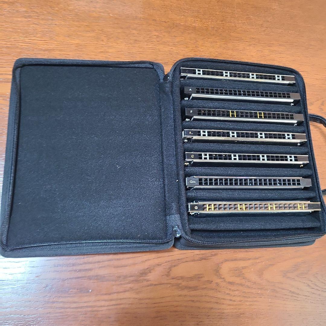 ハーモニカセット TOMBO BAND 21 & SUZUKI　まとめ売り7台