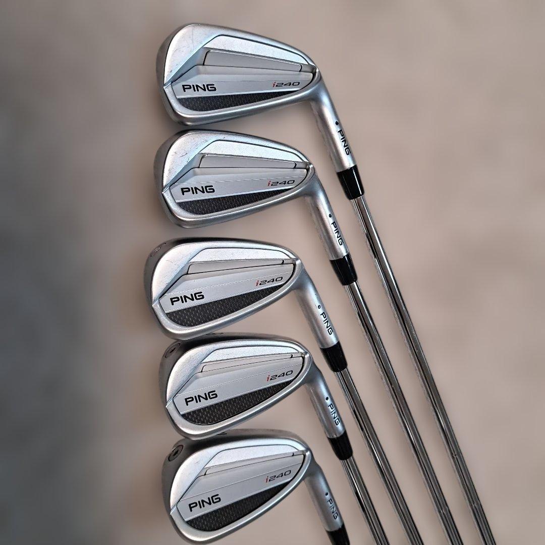 美品❗PING i240 5本セット ダイナミックゴールドTOURISSUE