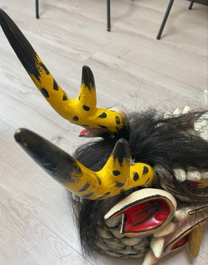 ね*ン様 神楽　大蛇　お面　石見神楽