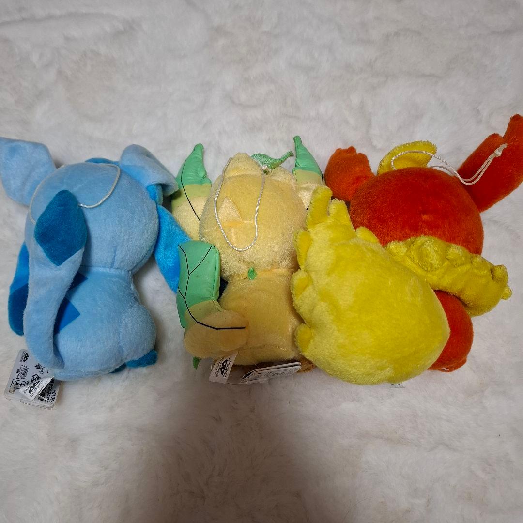 イーブイ進化系　ぬいぐるみセット