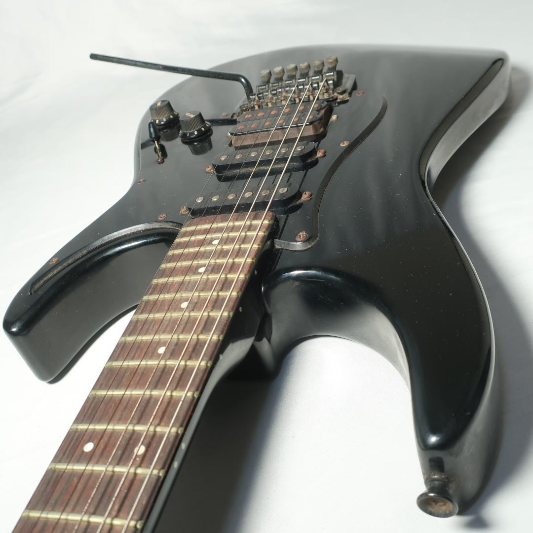 FERNANDES ギター オールブラック仕様 ボディクラッシャーブリッジ搭載