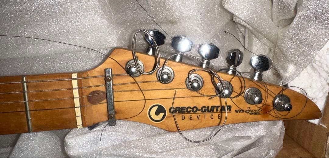 ヴィンテージギターGreco with spirit ENERGY 改造