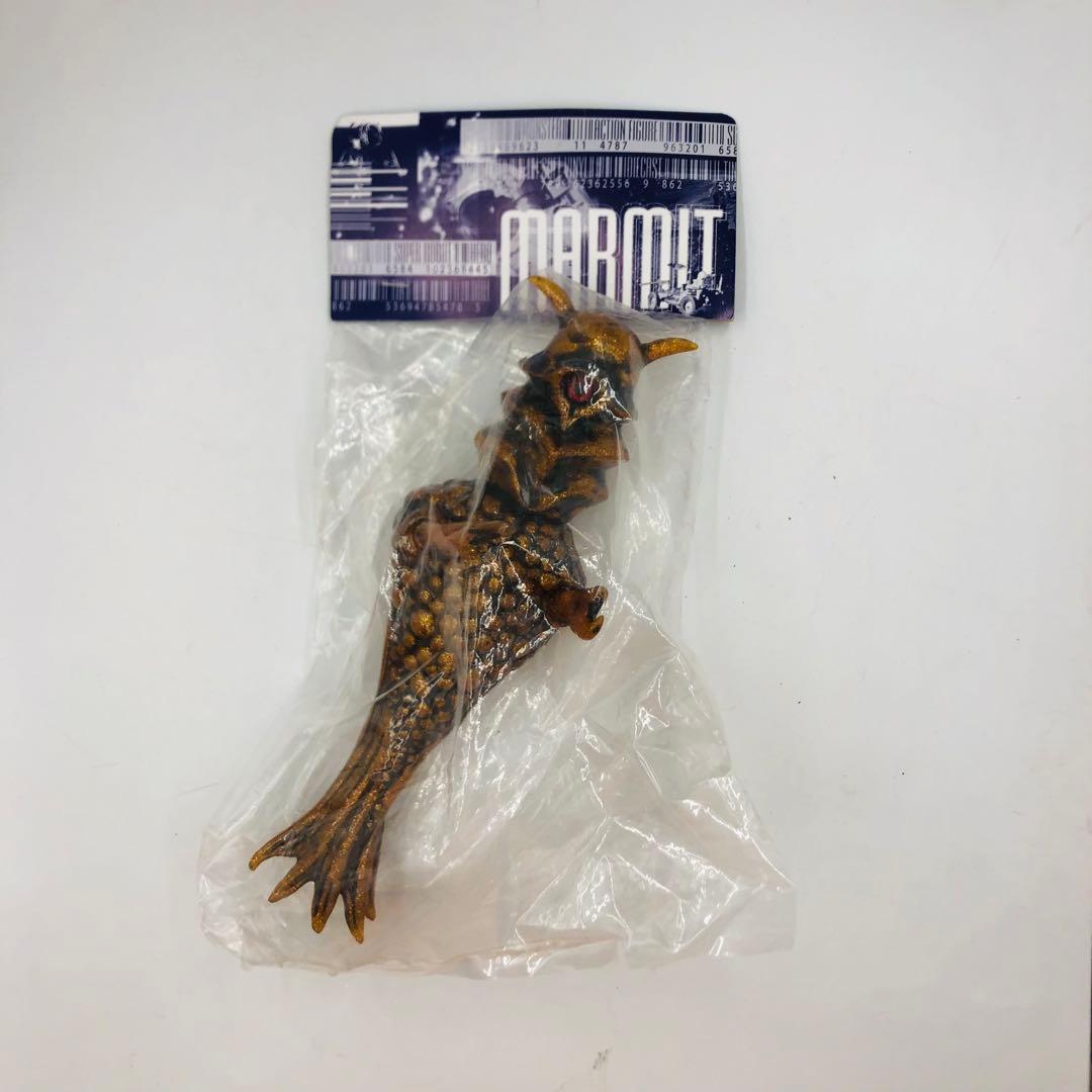 未開封 パンシダ ゴールド成型 中岡俊哉監修 怪獣天国 マーミット ソフビ