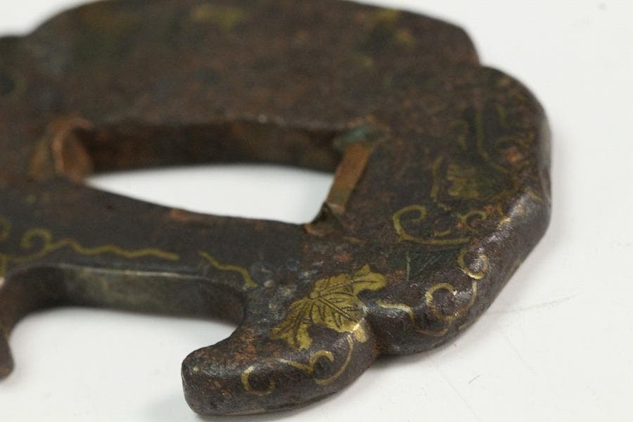 武具甲冑 刀 装具 鍔 六件 まとめて(K-A148)