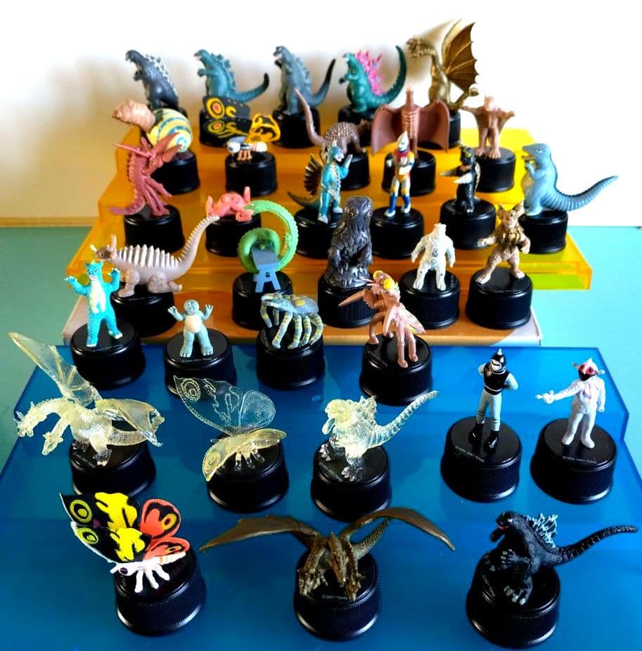 激レア】ゴジラ　東宝怪獣シリーズ　完全コンプ シークレット含30種＋劇場前売3種