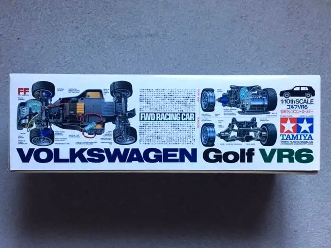 ヴィンテージ 当時モノ タミヤ RC 1/10 ワーゲン・ゴルフ VR6 FF