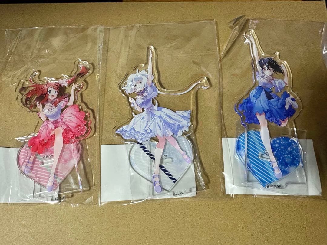 劇場版『ゾンビランドサガ ゆめぎんがパラダイス』 アクリルスタンド 3種