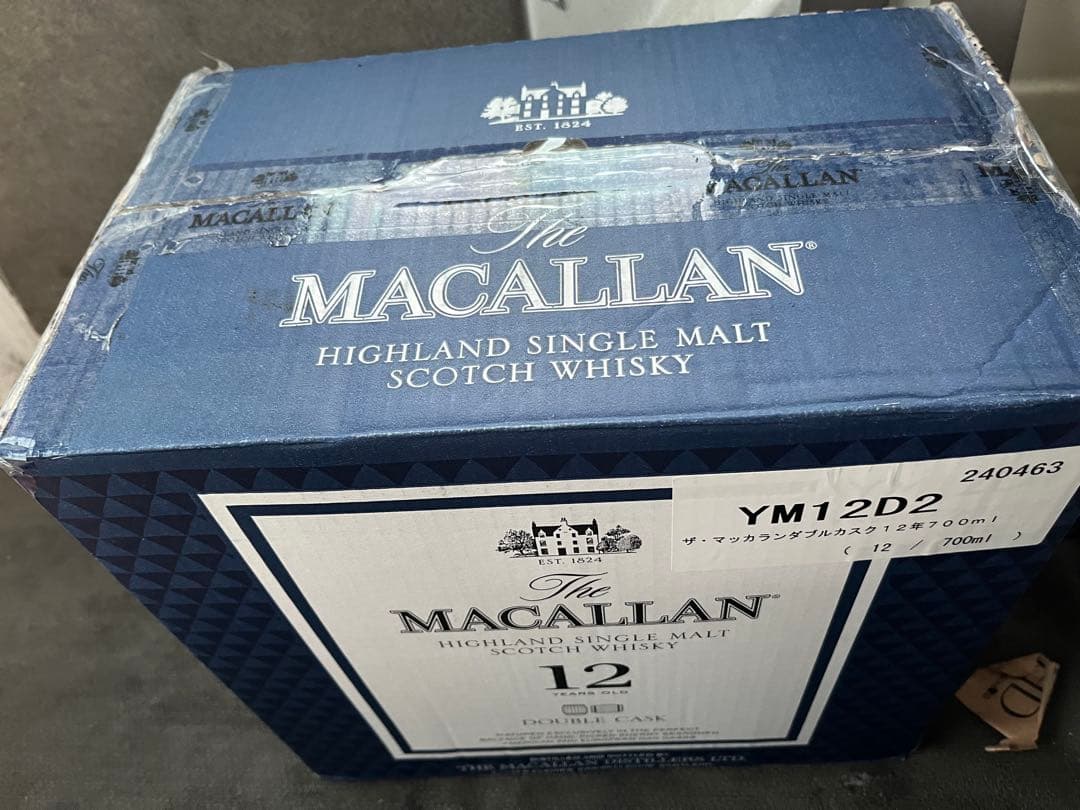 マッカラン12年 ダブルカスク 700ml 12本セット